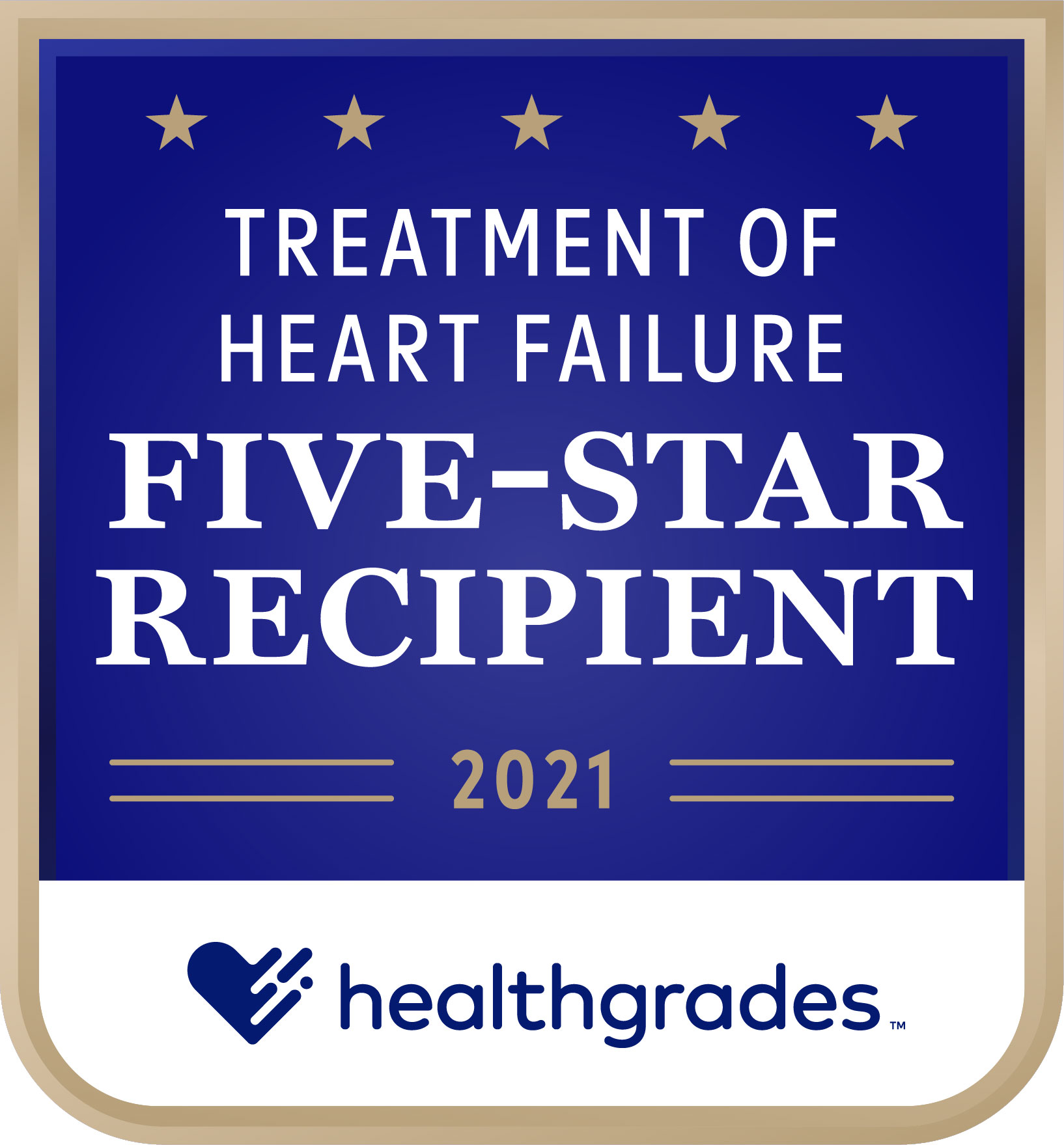 Healthgrades Treatment of Heart Failure Five-Star Recipient