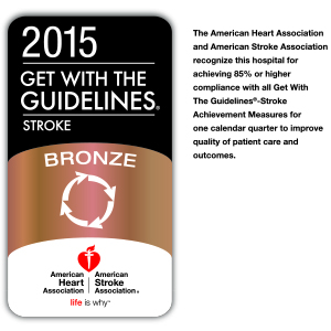 Get With the Guidelines® – Stroke Bronze Award (2015)