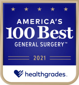 America’s 100 Best in General Surgery™ – Healthgrades (2019 – 2021)