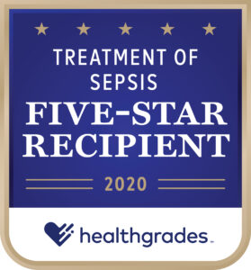 Treatment of Sepsis, Five-Star Recipient – Healthgrades (2011 – 2020)