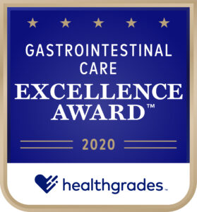 Gastrointestinal Care Excellence Award™ – Healthgrades (2019, 2020)