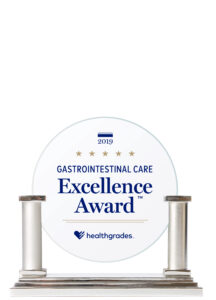 Gastrointestinal Care Excellence Award™ – Healthgrades (2019)