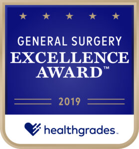 General Surgery Excellence Award™ – Healthgrades (2019)