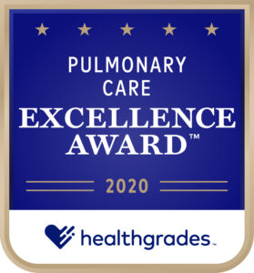 Pulmonary Care Excellence Award™ – Healthgrades (2017, 2018, 2019, 2020)