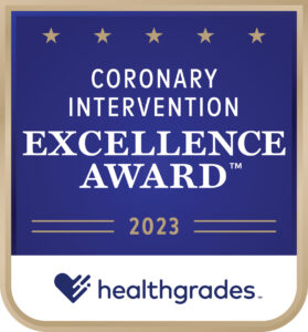Coronary Intervention Excellence Award™ (2021, 2023)