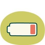 low battery icon