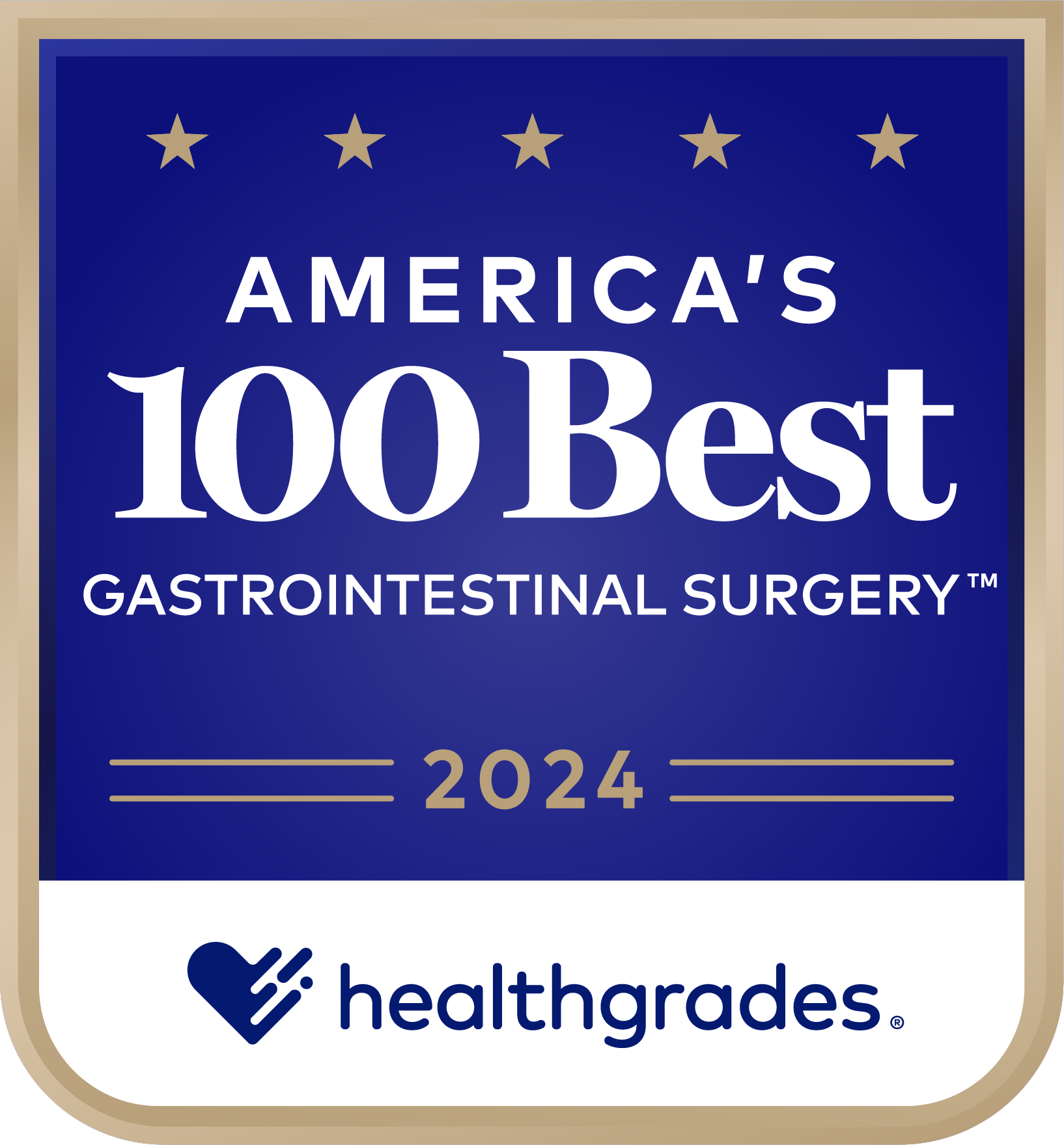 Healthgrades America’s 100 Best Hospitals for Gastrointestinal Surgery