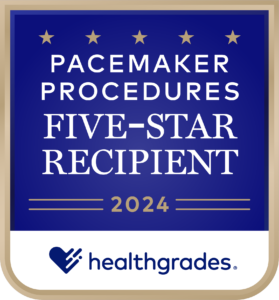Healthgrades Five-Star Recipient for Pacemaker Procedures in 2024