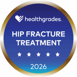 Healthgrades Five-Star Recipient for Hip Fracture Treatment (2026)